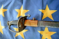 CIVIL WAR CONFEDERATE JAMES CONNING OFFICER SWORD PRESENTED TO LIE E. BAAS W CS picture