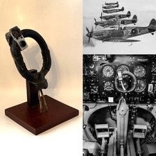 Genuine WW2 RAF Supermarine Spitfire Cockpit Spade Grip Control (c.1939-45) picture