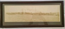 Rare 1913 Panoramic Photo US Naval Torpedo Station Newport R.I. By O.W. Waterman picture