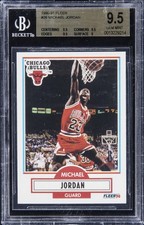 1990-91 FLEER #26 MICHAEL JORDAN BGS 9.5 picture