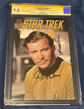 STAR TREK #2 CGC 9.8 SS Signed by Leonard Nimoy & William Shatner (w/Sketch) picture
