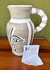 1954 Pablo Picasso Vase Pitcher Grave Gris Madoura picture