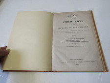 1856 Trial John Fox for Murder of John Henry, New Brunswick New Jersey picture