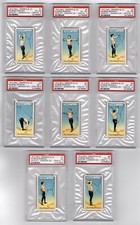 EUGEN SANDOW 1912 Crayol SET (25 PSA BodyBuilding Cards) FINEST SET EVER GRADED picture