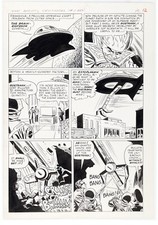 THE MIGHTY CRUSADERS 1 pg 10 (1965) 1ST EVER APPEARANCE PAGE OF BRAIN EMPEROR picture