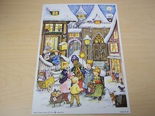 Vintage Christmas Advent Calendar - Stuttgart-Rohr - Western Germany - Excellent picture