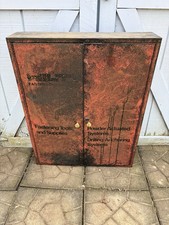 Vintage Hilti Tool & Fastener Metal Wall Cabinet picture