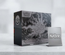 BULK 100x Pokemon Center Pitch Black Pokemon Center Elite Trainer Box EU BUYER picture