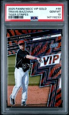 2025 PANINI NATIONAL SPORTS COLLECTORS CONVENTION VIP GOLD TRAVIS BAZZANA PSA 10 picture