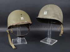 US WWII NAMED 11TH AIRBORNE PARATROOPER MIA ORIGINAL WW2 PARATROOPER M2 PARATROOPER HELMET picture
