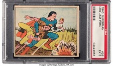 1940 Gum Inc. Superman Log Jam Peril #26 PSA EX 5 picture