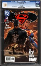 Only 1 - SUPERMAN/BATMAN #8 CGC 10 WP - 1st Mdrn SUPERGIRL - Not 9.9 9.8 SCARCE picture