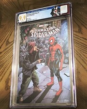 AMAZING SPIDER-MAN 1 EMINEM VARIANT CGC GEM MINT 9.9 ONLY 2 IN THE WORLD RARE picture