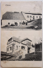 36413 Postcard Chumo Chlum Brewery Wish Pivovar Bohemia Sudeten 1907 picture
