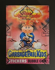 1985 Garbage Pail Kids Unopened Series One Wax Box BBCE (MINT) picture
