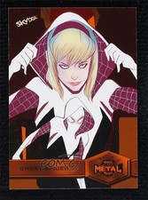 2022 Marvel Metal Universe Spider-Man Orange Light FX 19/25 Spider-Woman 0mt5 picture