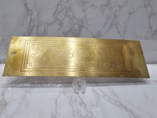 1910s Antique Autocar Brass Era Builder Plate Pre War VOLVO Co Ardmore PA Car  picture