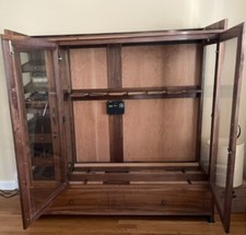 Combination Humidor and Musical Instrument Case - Custom Made in Walnut picture