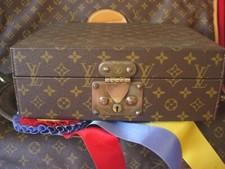Ultra RARE LOUIS VUITTON Humidor Cigar Trunk Luggage Case Keepall Suitcase LV picture