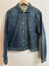 RRL Denim Jacket Dark Blue Men Rare Ralph Lauren Model Limited Edition VHTF Pre- picture