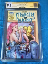 Strangers in Paradise v3 #1 v- CGC SS 9.8 NM/MT - Signed by Terry Moore, Jim Lee picture
