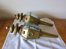 1880s Antique Stagecoach/Carriage/Buggy Oil Lanterns picture