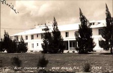 Vero Beach Florida FL Blue Lantern Inn Hotel c1930s Real Photo Postcard picture