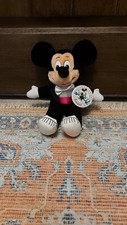 Mickey Mouse Plush Tuxedo 1988 60 year anniversary..1000th Customer At Gate picture