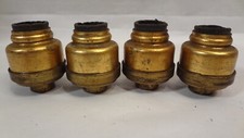 antique sockets 4piece circa1890's GECO C-7 Candelabra base used by Tiffany picture
