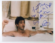 SCARFACE 16x20 SIGNED AL Pacino FULL QUOTE Tony Montana JSA Letter picture