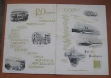 MOLDAVIA (P&O) c1905 EXCEPTIONAL COVERS picture