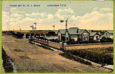 af1309 - ARGENTINA - Vintage Postcard - Chalet del Sr.G.J. Grant picture