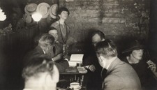c. 1910's Bohemian Cafe Greenwich Village, NYC Photo JESSIE TARBOX BEALS(?) picture