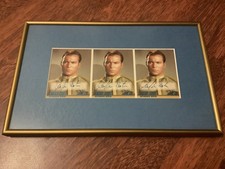STAR TREK TOS SEASON 1 UNCUT 3-CARD A1 WILLIAM SHATNER AUTO 1997 SKYBOX RARE picture