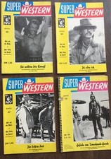 4 SUPER WESTERN NOVELS No 59, 65, 67 and 72 Very Good Condition picture