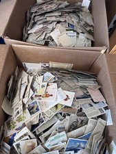 lot of 1,000 x Old tobacco/cigarette cards Like Seen In This Photo Lot 1930s+/- picture