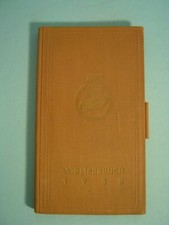 Reservation book for 1938 East Elbe Lignite Syndicate Berlin picture