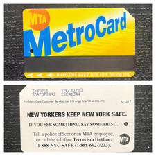 NYC MTA MetroCard Collectible-Authentic, Brand New 2023, Discontinued Edition picture