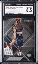 1999-00 UD BLACK DIAMOND #19 ANTONIO MCDYESS CGC 8.5 picture