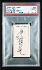 1924 carreras ltd #21 uncle tom rc; cabin 1st appearance PSA 6 (POP 2, 0^) picture