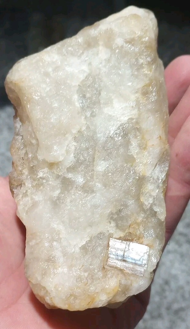 Ancient American Indian Artifact(Micro Chip) Quartz Crystal Bird Effigy IA