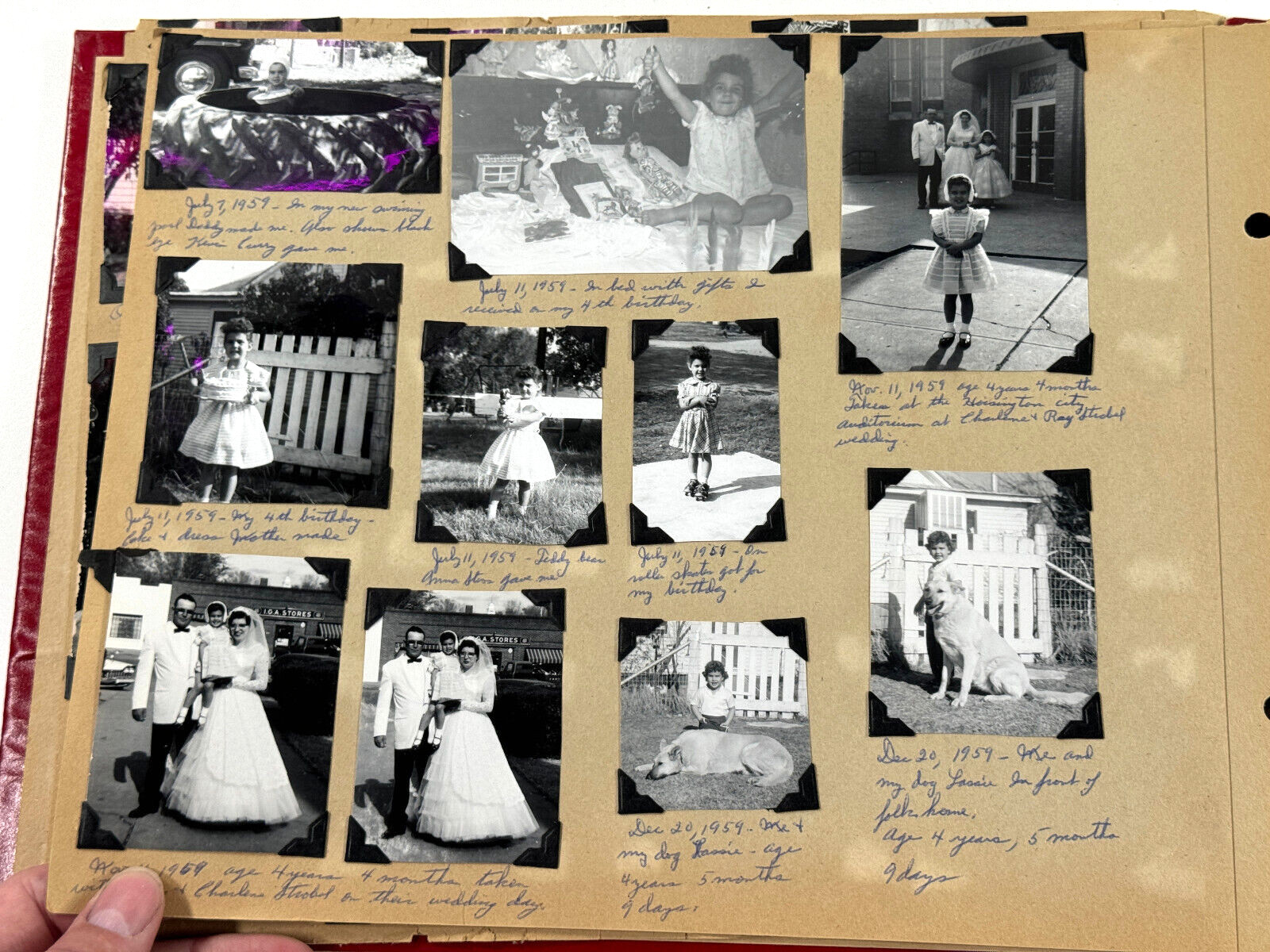 vtg 1950's Kansas Photo Album (250+) easter toys kids corn palace christmas vtg 1950's Kansas Photo Album (250+) easter toys kids corn palace christmas