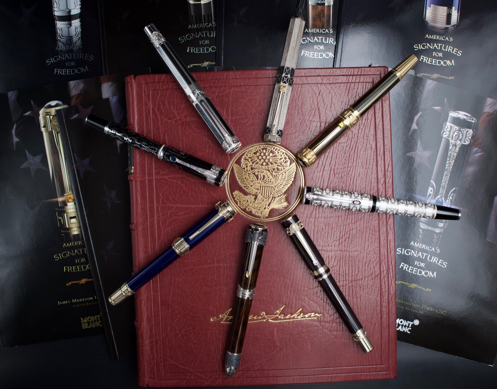 MONTBLANC Complete Collection 2006 - 2014 America’s Signatures for Freedom LE50