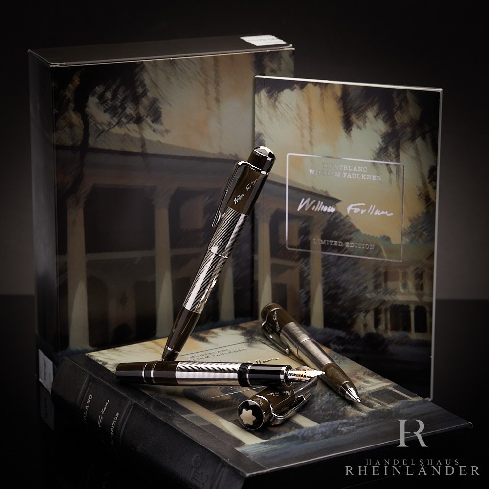 Montblanc Writers Edition 3 Piece Set Collection Hemingway 1993 to Doyle 2021