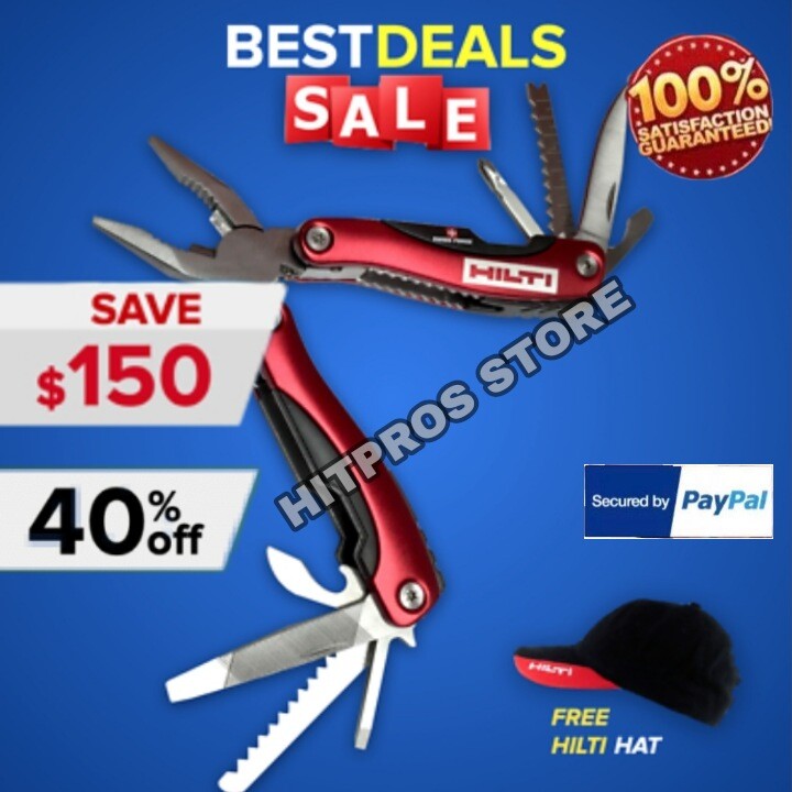 HILTI and Swiss Force Meister Multi-tool Especial Edition HILTI and Swiss Force Meister Multi-tool Especial Edition