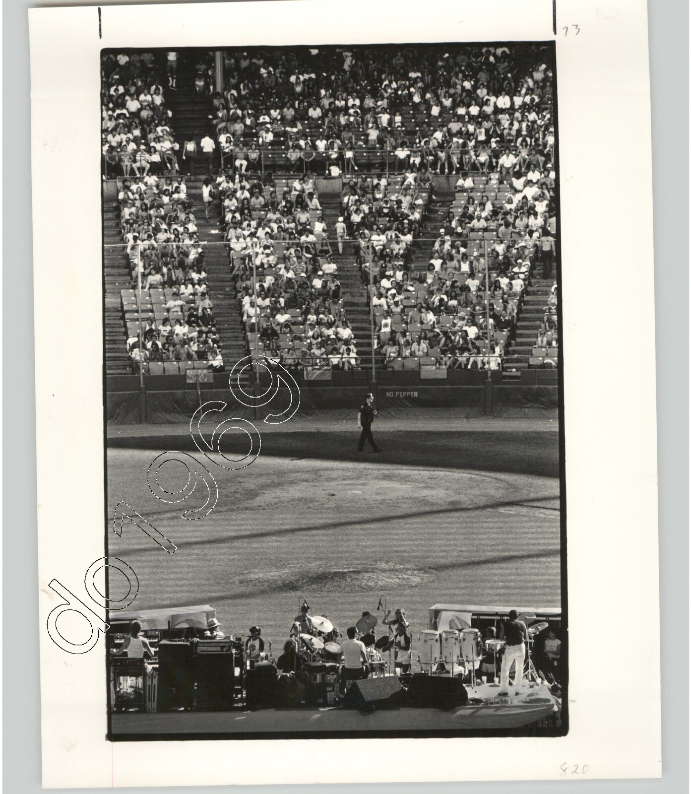 CROSBY STILLS & NASH Candlestick Park SAN FRANCISCO CA 1984 Press Photo