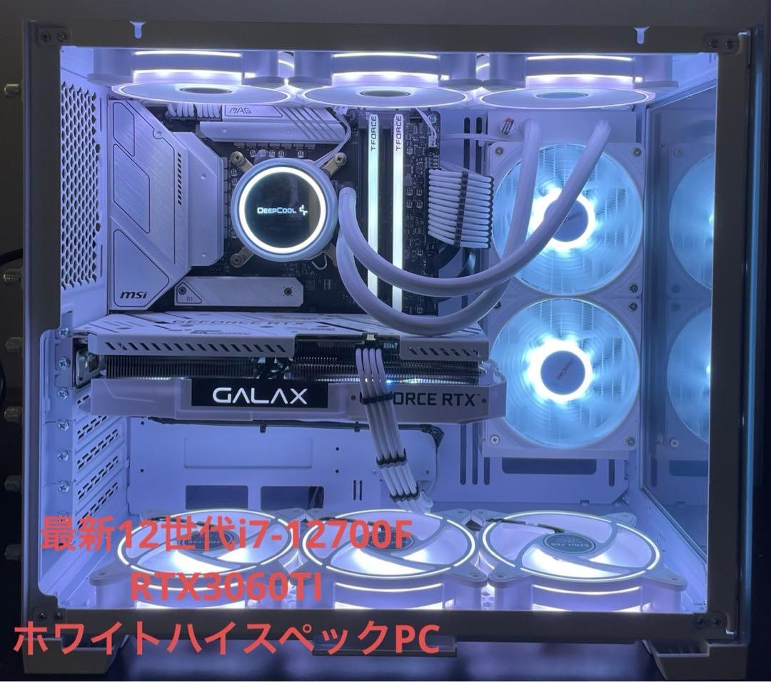 12G I7-12700F Rtx3060Ti High Spec Gaming Pc