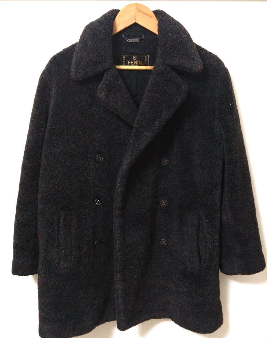Fendi Super Vhtf Boa Coat Vintage Women Rare Luxury Designer Model Limited Editi Fendi Super Vhtf Boa Coat Vintage Women Rare Luxury Designer Model Limited Editi