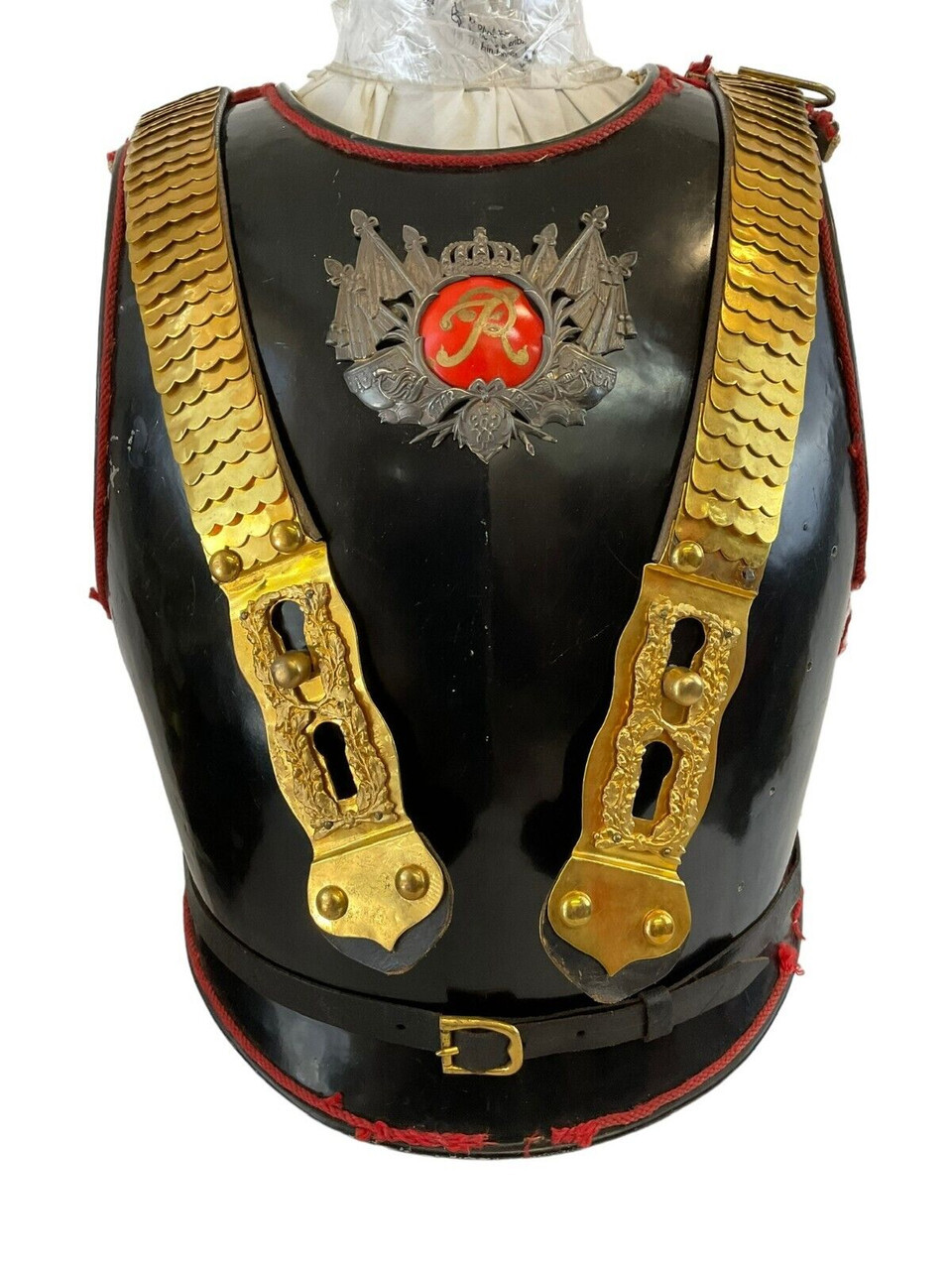 WW1 Imperial German Officers Garde Du Corps Breast Plates RARE