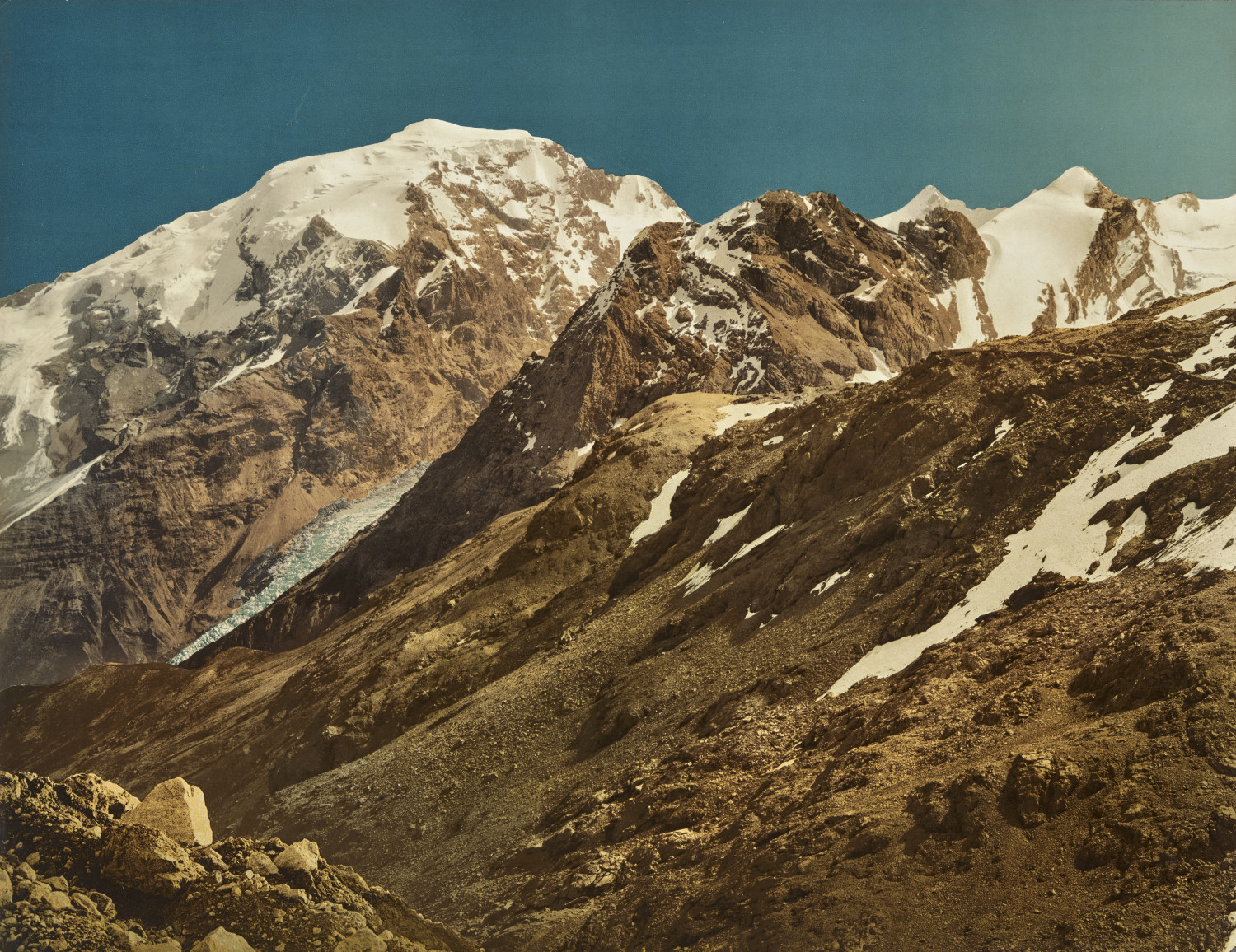 P.Z Photochrom Zurich, Austria, Tyrol. The Ortler Group. vintage photochrom p P.Z Photochrom Zurich, Austria, Tyrol. The Ortler Group. vintage photochrom p